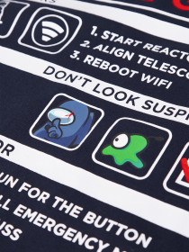 NAME IT T-shirt Dise Amongus Navy Blazer